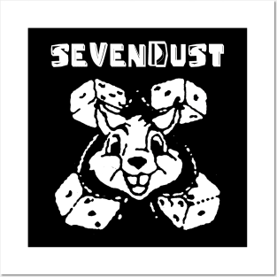 sevendust bunny dice Posters and Art